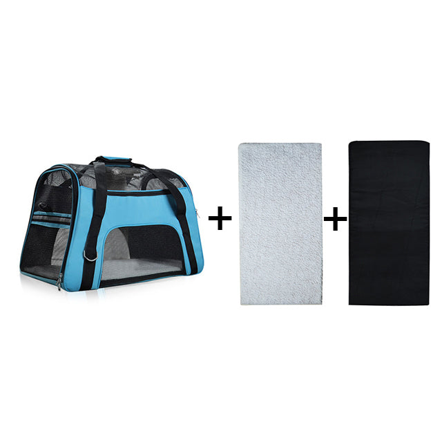 Petcare Portable Dog Carrier - Green - by Famigift