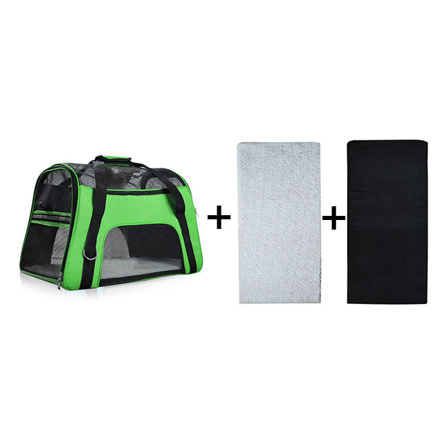 Petcare Portable Dog Carrier - Purple - by Famigift