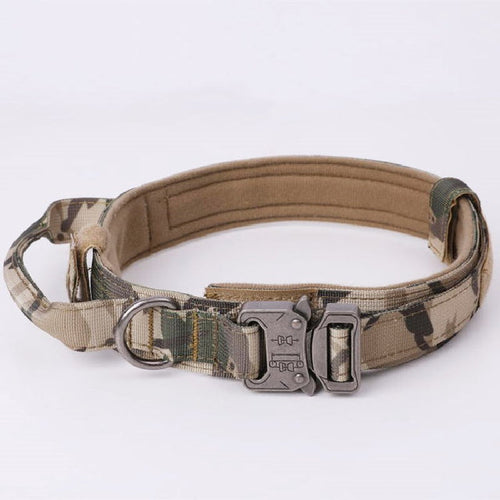 Fami Petcare Heavy Duty Collar & Bungee Leash - Camo Collar - by Famigift