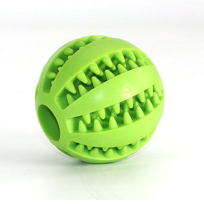 Fami Petcare Interactive Teeth Cleaning Ball - Green - by Famigift