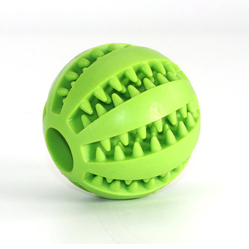 Fami Petcare Interactive Teeth Cleaning Ball - Green - by Famigift
