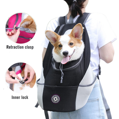 Fami Petcare Dog Backpack - Orange - by Famigift