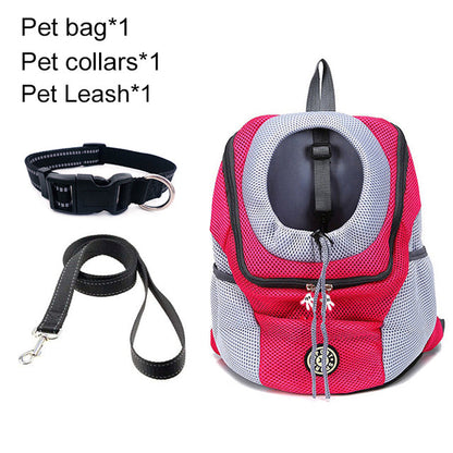 Fami Petcare Dog Backpack - Rose Red - by Famigift