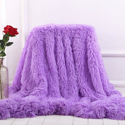 Fami Petcare Plush Throws - Purple - by Famigift