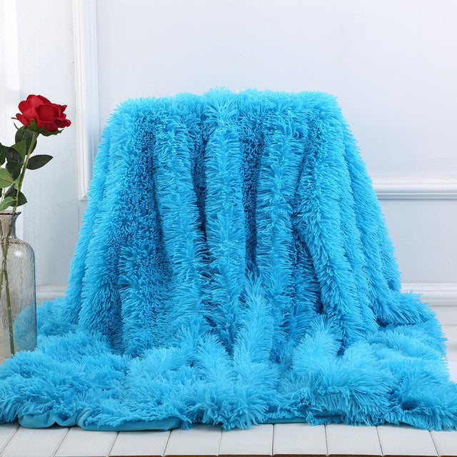 Fami Petcare Plush Throws - Purple - by Famigift