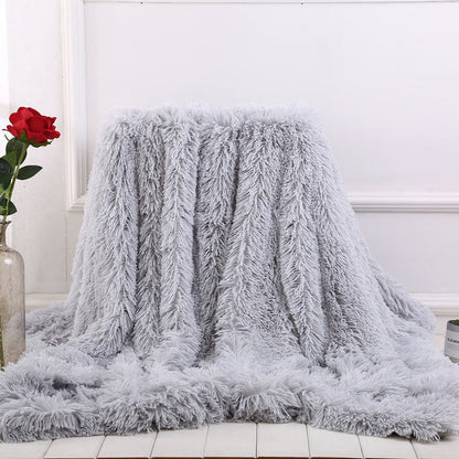 Fami Petcare Plush Throws - Dark Grey - by Famigift