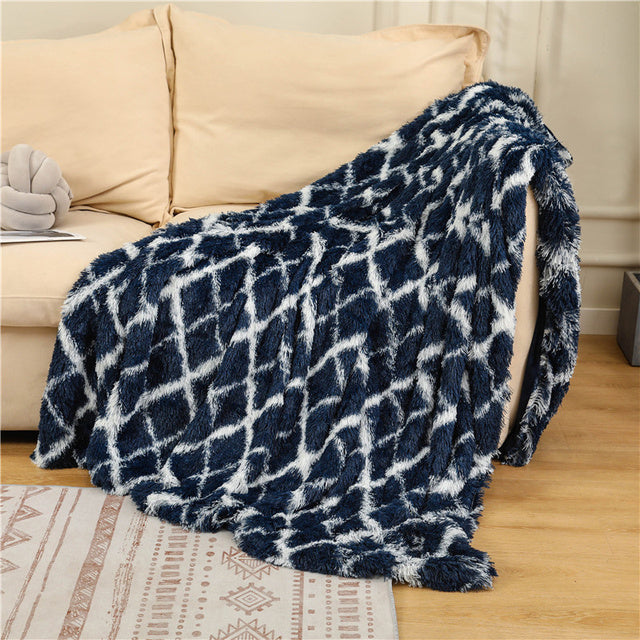 Fami Petcare Plush Throws - Black - by Famigift