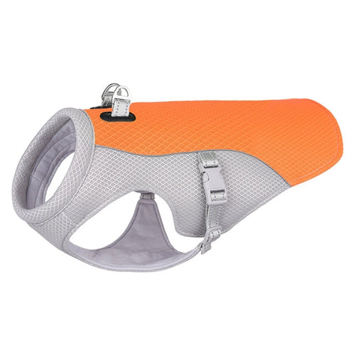 Fami Petcare Cooling Harness - Orange - by Famigift