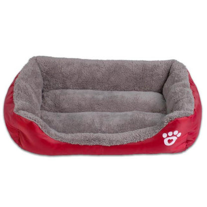 Petcare Soft Fleece Dogs Bed - Green - by Famigift