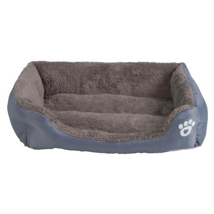 Petcare Soft Fleece Dogs Bed - Blue - by Famigift