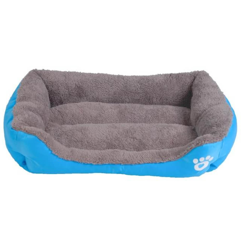 Petcare Soft Fleece Dogs Bed - Blue - by Famigift