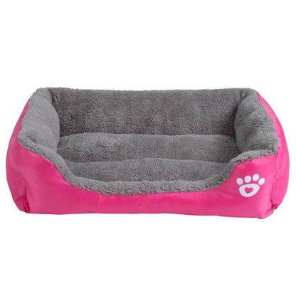 Petcare Soft Fleece Dogs Bed - Blue - by Famigift