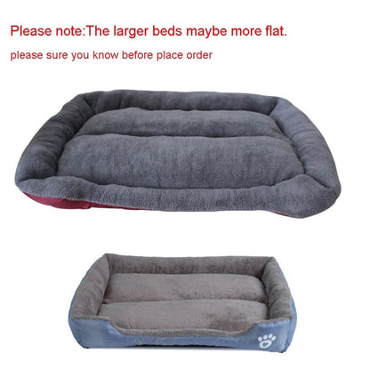 Petcare Soft Fleece Dogs Bed - Pink - by Famigift