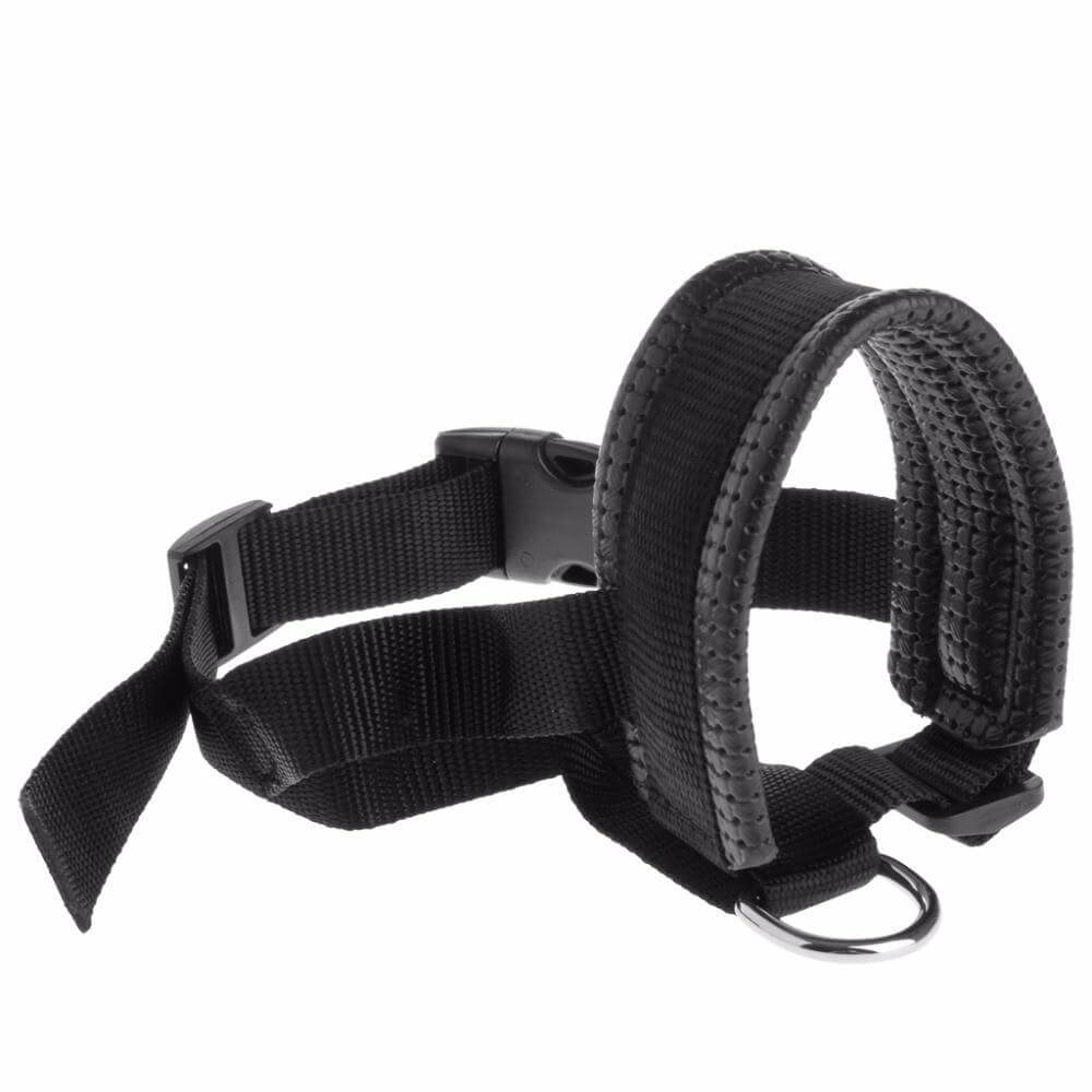 Pet Dog Padded Head Collar Gentle Halter Leash Leader Stop Pulling Training Tool - by Famigift