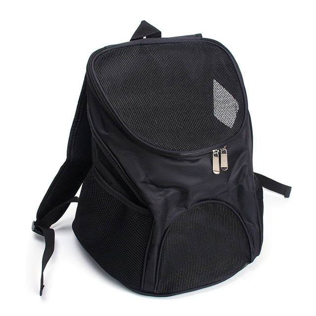 Breathable pet carrier mesh backpack for cats & dogs - by Famigift