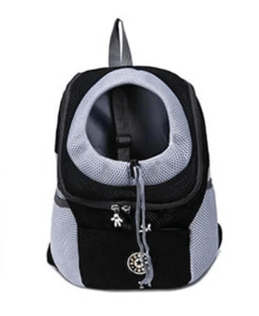 Front bag mesh pet carrier travel backpack - Blue - by Famigift