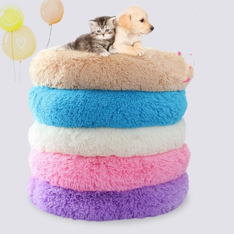 Dream Luxurious Soothing & Calming Fur Bed - Teal - by Famigift
