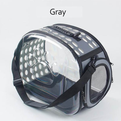 Pet Carrier Transparent Travel Bag - by Famigift