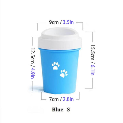 Pet Paw Cleaner Washer Cup With Soft Bristles - by Famigift