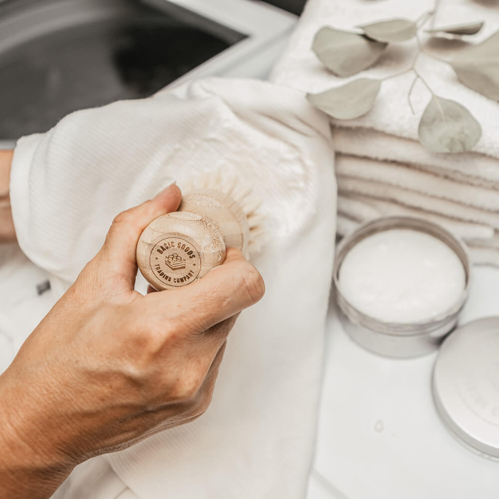 Natural Dish Scrub Brush - by Famigift