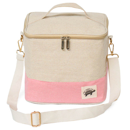 The Munchie Bag  - Insulated Lunch Bag with Strap - by Famigift