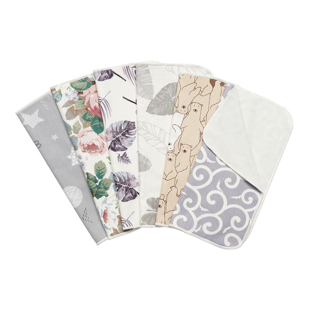 Reusable Paper Towels - 6 Pack Absorbent & Durable Kitchen Towels - by Famigift